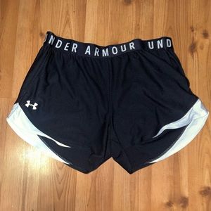 under Armour shorts!
